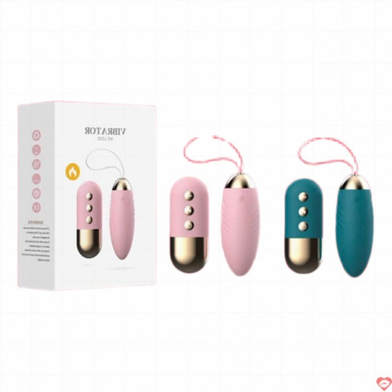 Trứng rung điều khiển từ xa Lilo 10 chế độ có sưởi ấm