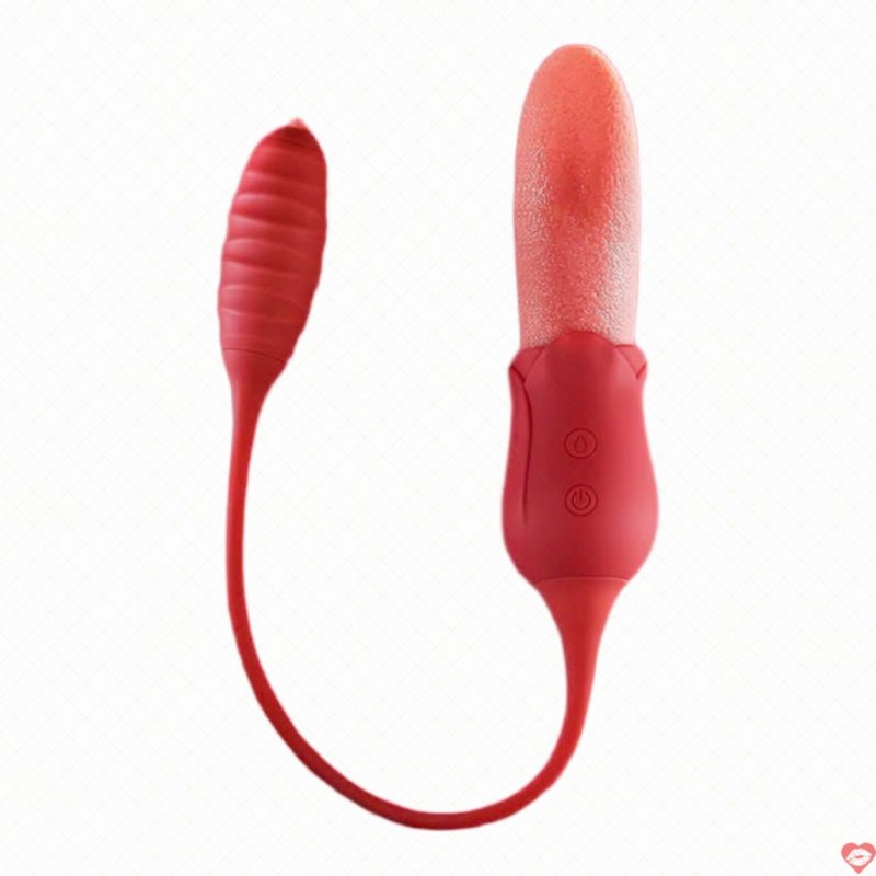 Bộ trứng rung kèm lưỡi liếm đa năng Jiuuy - 10 chế độ cực sướng