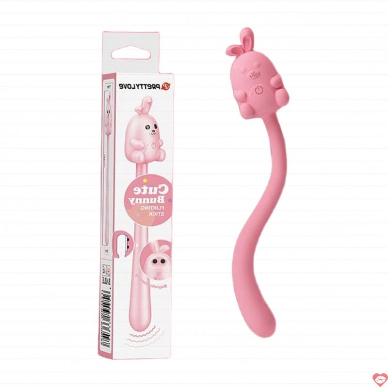 Que rung thỏ Pretty Love Cute Bunny uốn dẻo kích thích 7 chế độ