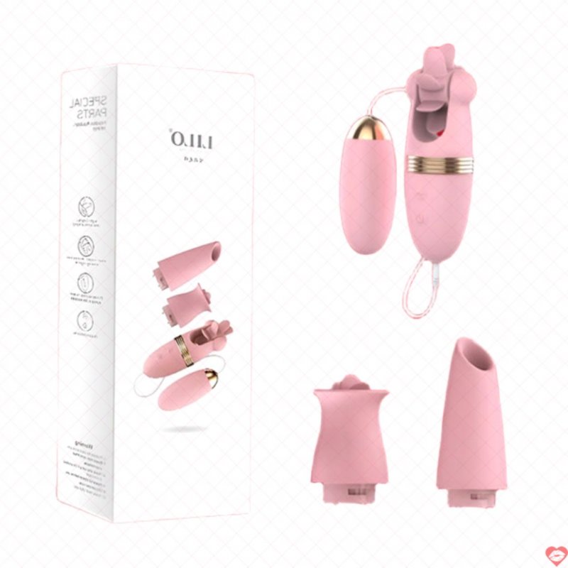Bộ trứng rung đa năng LILO - 3 đầu thay thế - 12 chế độ rung