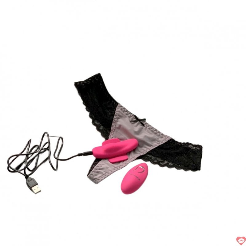 Bướm rung dán quần chíp cực phê PrettyLove Boat