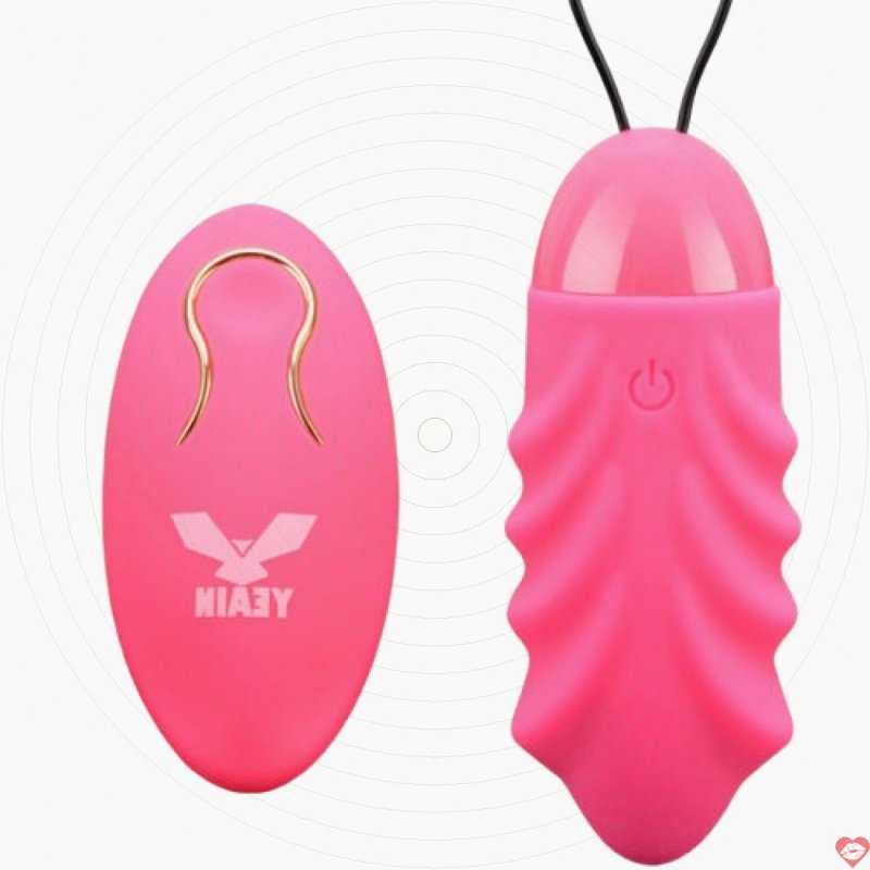 Trứng rung Yeain gân gai mềm điều khiển xa