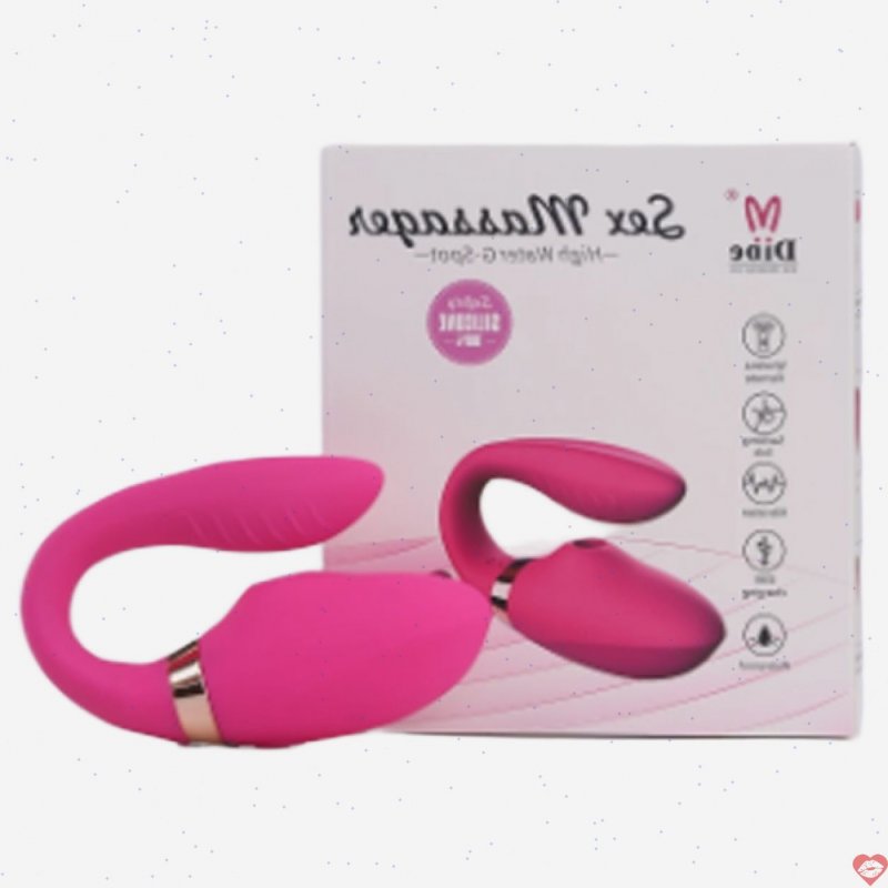 Máy rung bú 2 đầu Dibe G-spot điều khiển xa