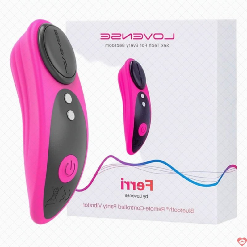 Lovense Ferri máy rung mini gắn quần chip điều khiển app siêu kích thích 