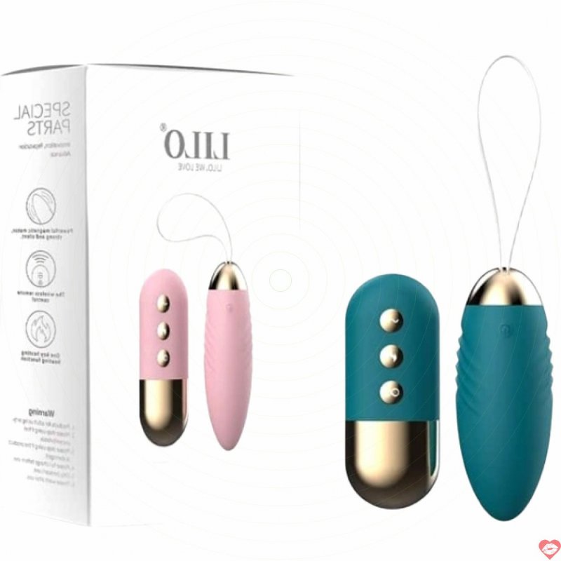 Trứng rung Lilo sưởi ấm điều khiển xa