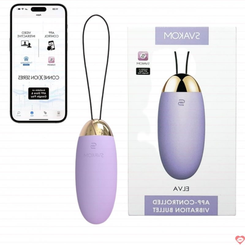 Trứng rung cao cấp Svakom Elva điều khiển qua App