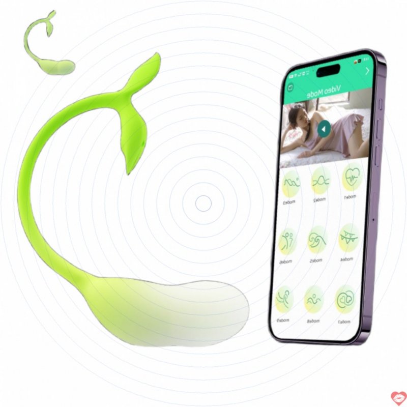 Trứng rung hạt mầm xanh Yeain Spring Buds kết nối app