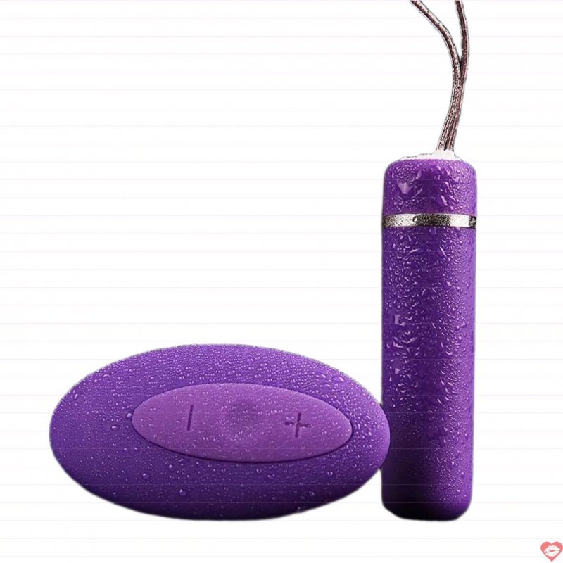 Trứng rung điều khiển từ xa Galaku Purle nhỏ gọn đa năng
