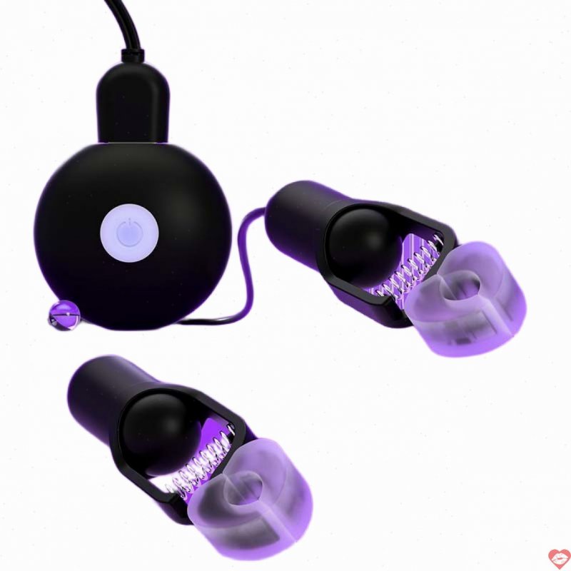 Kẹp ti mềm mại mới Galaku Sonic PAM rung nhiều chế độ