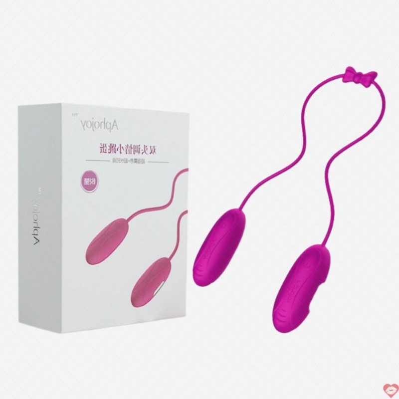 Trứng Rung Silicon 2 Đầu Cao Cấp Sạc Pin - Aphojoy