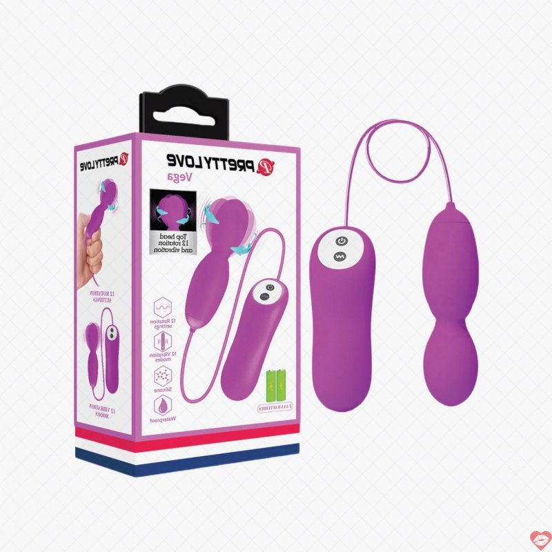 Trứng Rung Ngoáy 360 Độ Siêu Kích Thích - Prettylove Vega