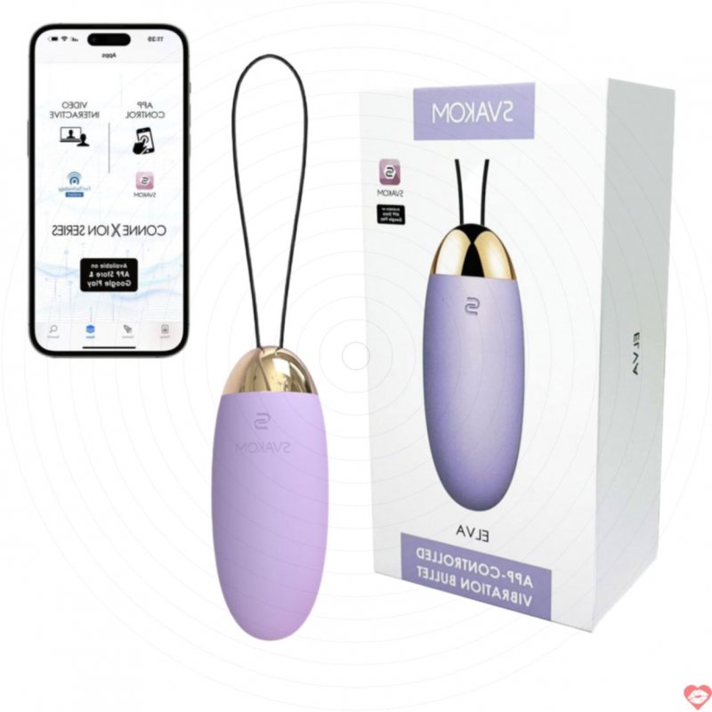 Trứng Rung Cao Cấp - Điều Khiển Qua Điện Thoại - Svakom ELVA App USA