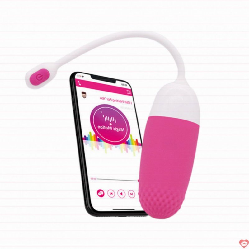 Trứng Rung Cao Cấp Điều Khiển Qua Điện Thoại Magic Vini - Cách 1/2 Vòng Trái Đất Vẫn Điều Khiển