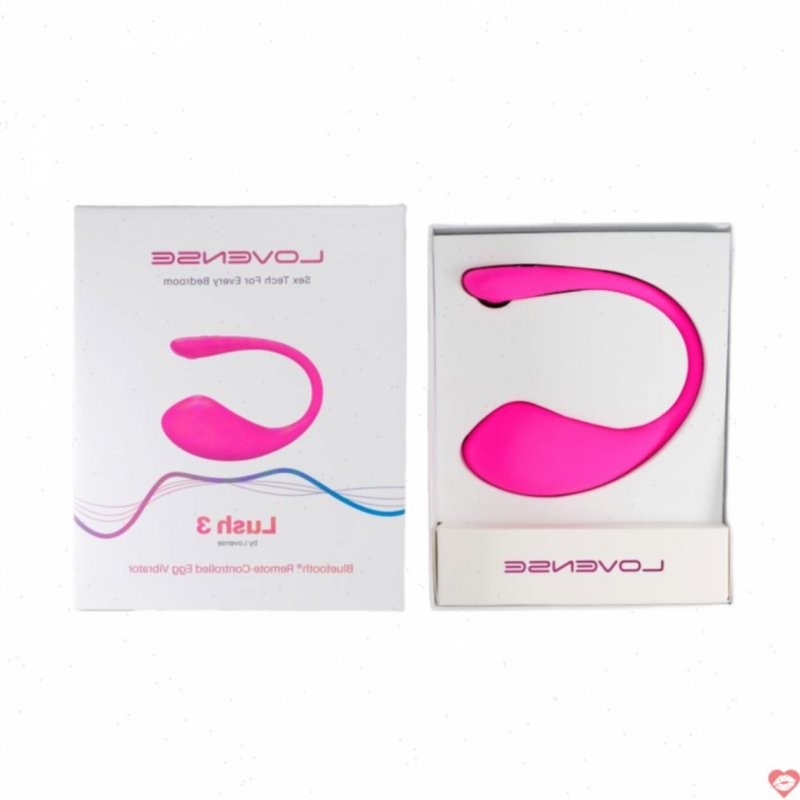 Trứng Rung Lovense Lush 3 Cao Cấp Kết Nối Bluetooth Điều Khiển Từ Xa 