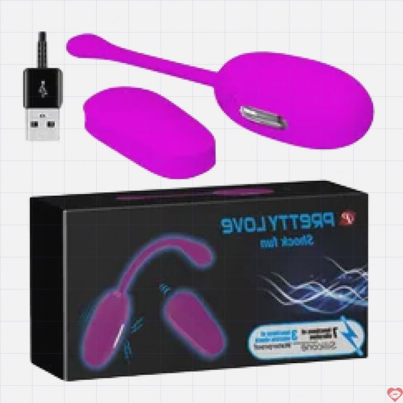 PrettyLove Shock Fun Trứng Rung Tình Yêu Sốc Điện Trải Nghiệm Mới Lạ và Thú Vị