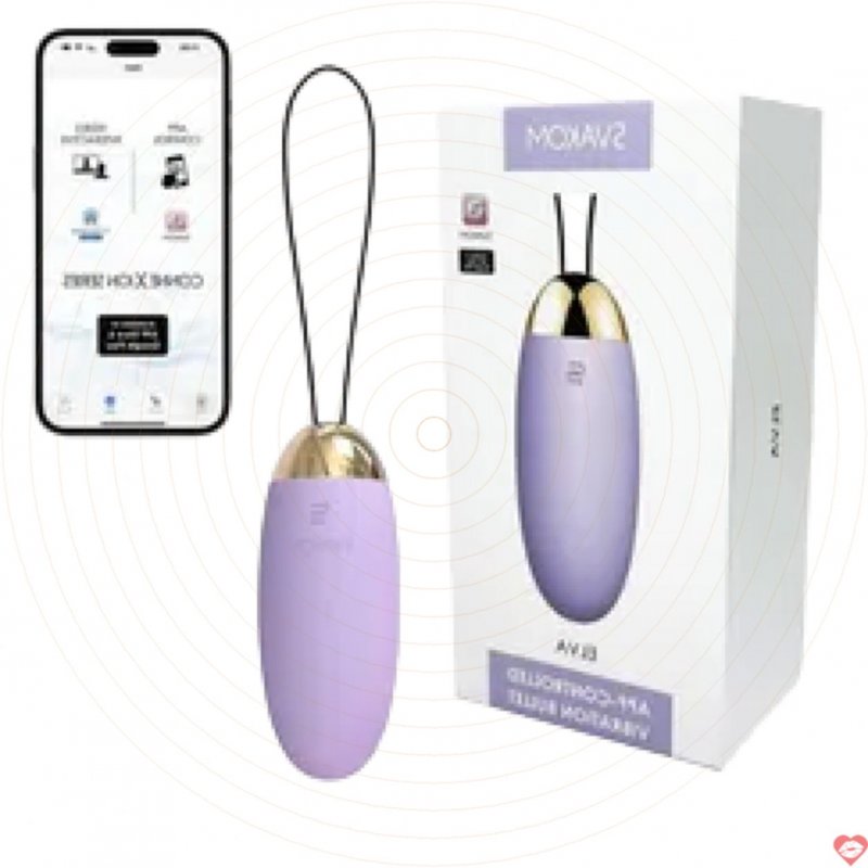 Trứng Rung Tình Yêu Svakom Elva App Khám Phá Sự Thăng Hoa Đầy Quyến Rũ