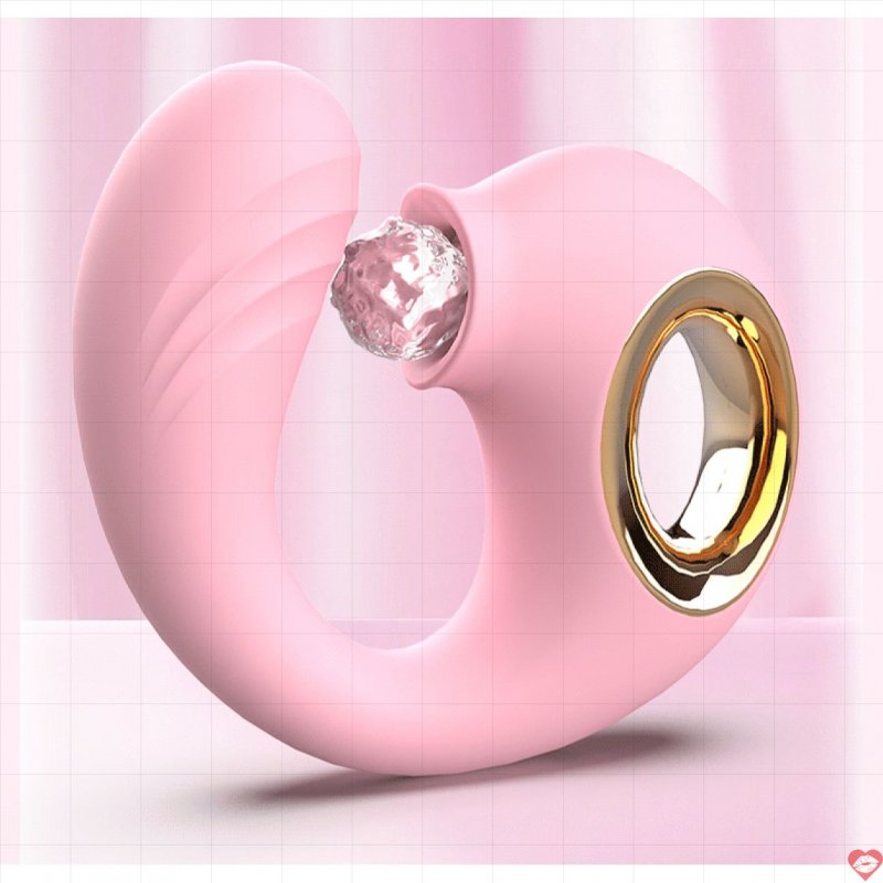 Trứng Rung Cao Cấp GC Dolphin 2 Đầu: Rung - Liếm