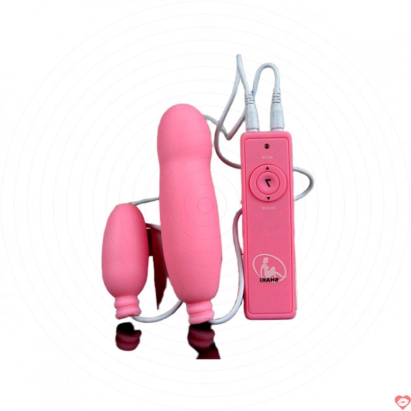 Trứng Rung Tình Yêu Đôi Silicon Mềm Mịn – Shaki – TR 22