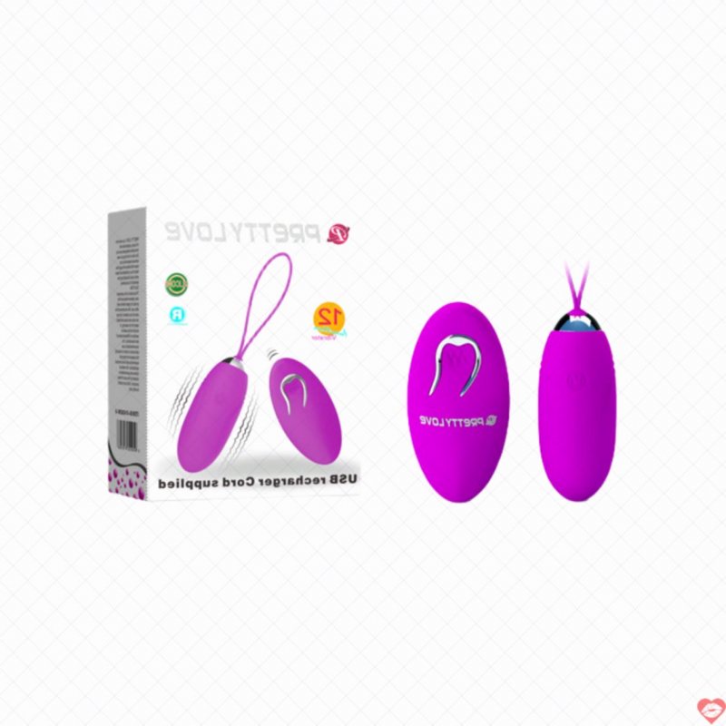 Trứng rung tình yêu điều khiển xa sạc pin Baile TR 30