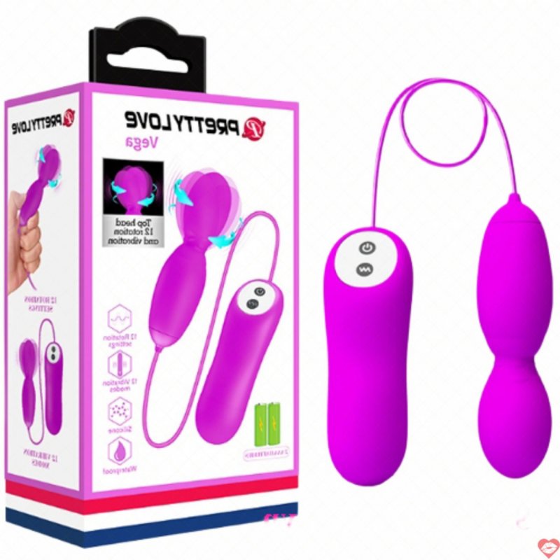 Trứng rung ngoáy độc đáo Prettylove Vega EG31C