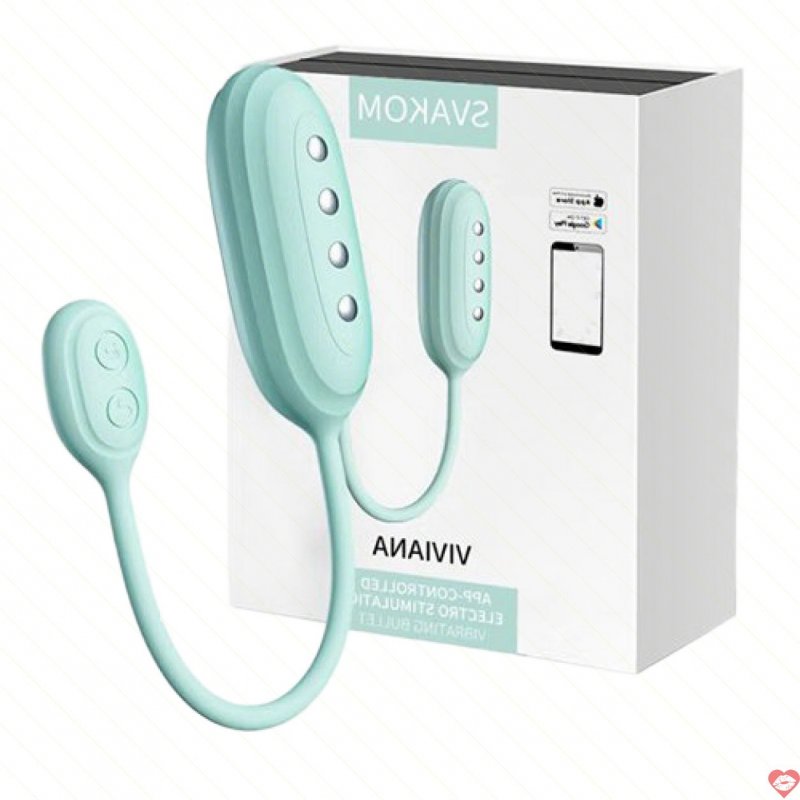 Trứng rung tình yêu xung điện Svakom Viviana điều khiển qua app DC89VA