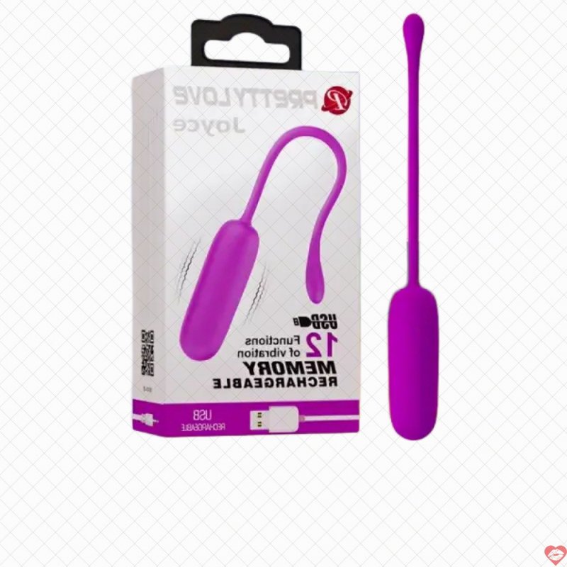 Trứng rung mini cao cấp làm sướng vùng kín nữ PRETTY LOVE EG30K với 12 chế độ rung mạnh mẽ