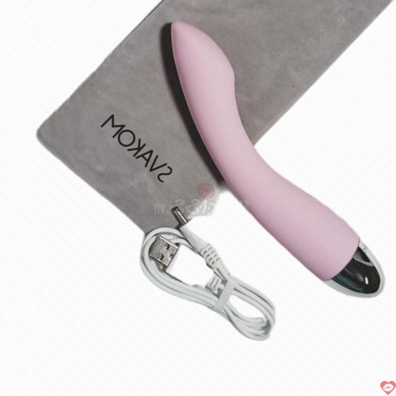 Máy mát xa Svakom AMY Mỹ cao cấp Rung 5 chế độ Silicone an toàn 