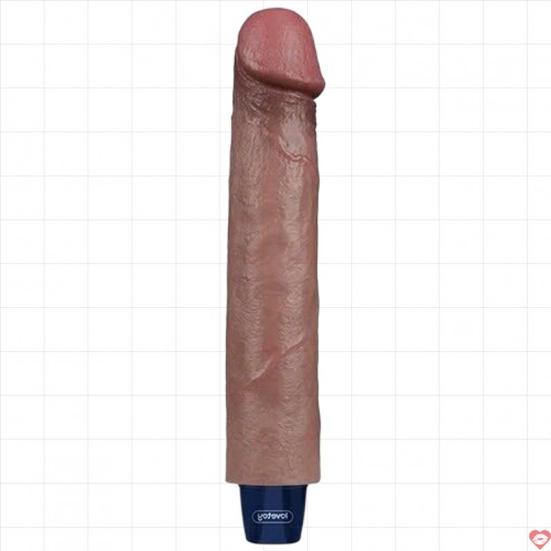 Dương vật giả có rung siêu kích thích Lovetoy Real Softee