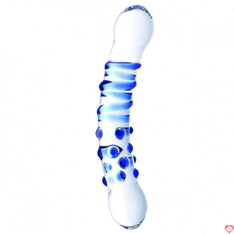 Dương vật mát xa kích thích hậu môn thủy tinh chấm bi siêu đẹp