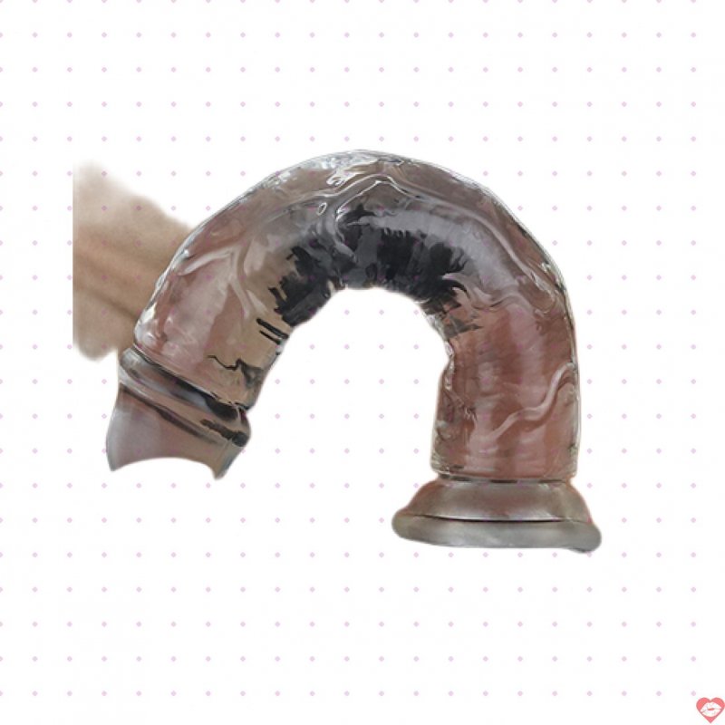 Lovetoy Flawless Clear 7 inch không bìu silicone mềm mịn