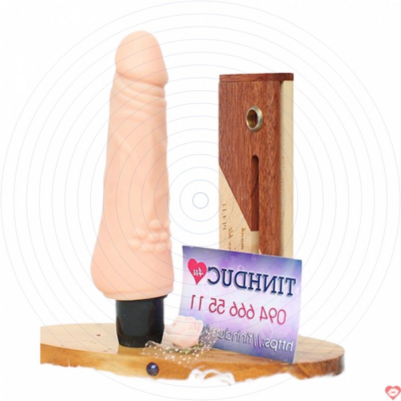 Lovetoy 8 inch Real Feel siêu mềm mịn rung mạnh mẽ