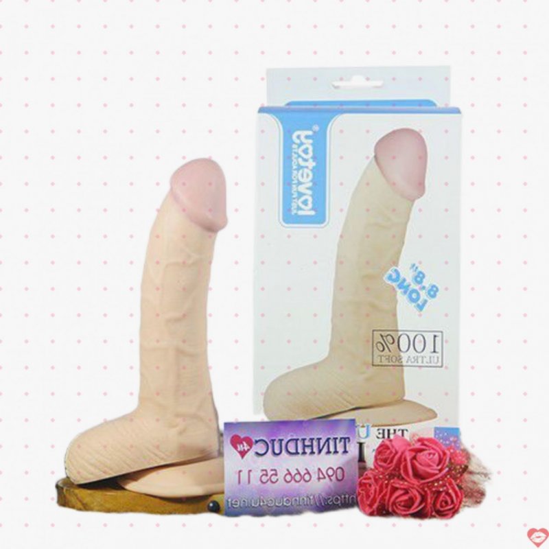 Lovetoy 8.8 inch The Ultra Soft Dude hàng khủng siêu mềm mịn