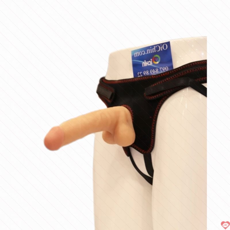 Lovetoy Easy Strapon 7.0 inch dương vật giả dây đeo cho Les