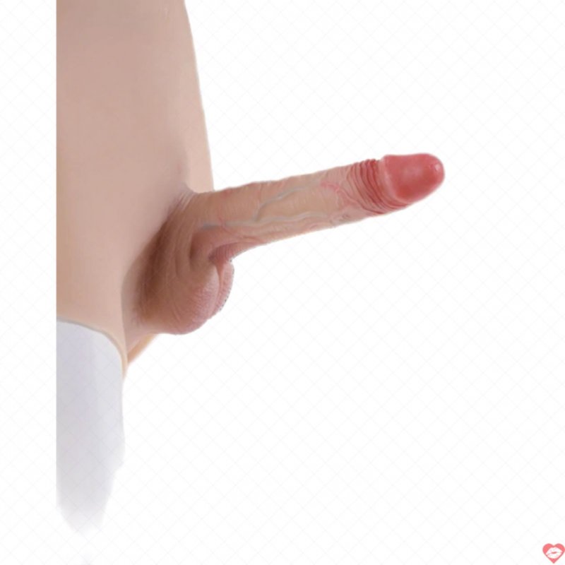 Quần silicone Jiuai gắn dương vật đặc ruột 2 lớp cho Lesbian