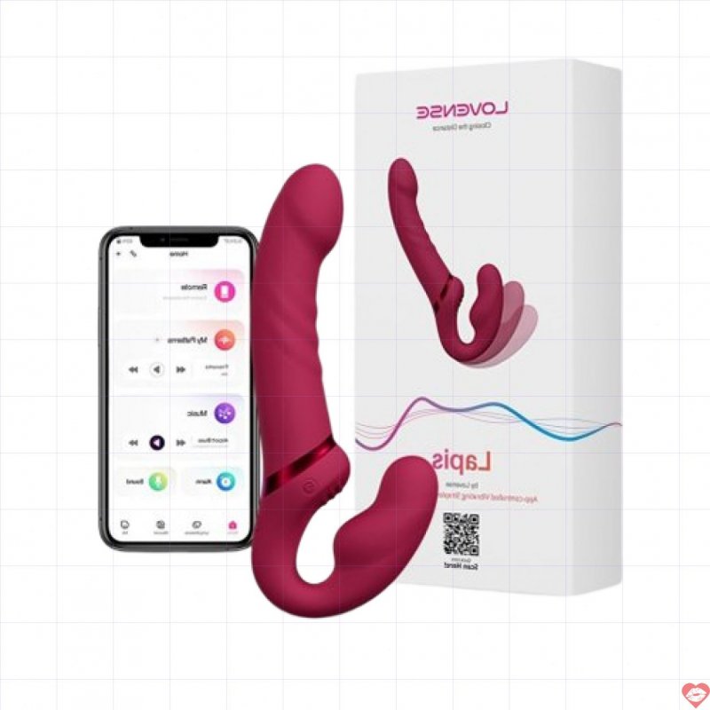 Dương vật giả 2 đầu cao cấp cho les Lovense Lapis