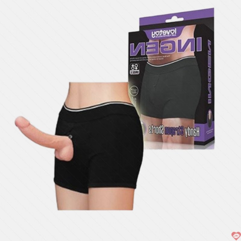 Quần short gắn dương vật tiện lợi