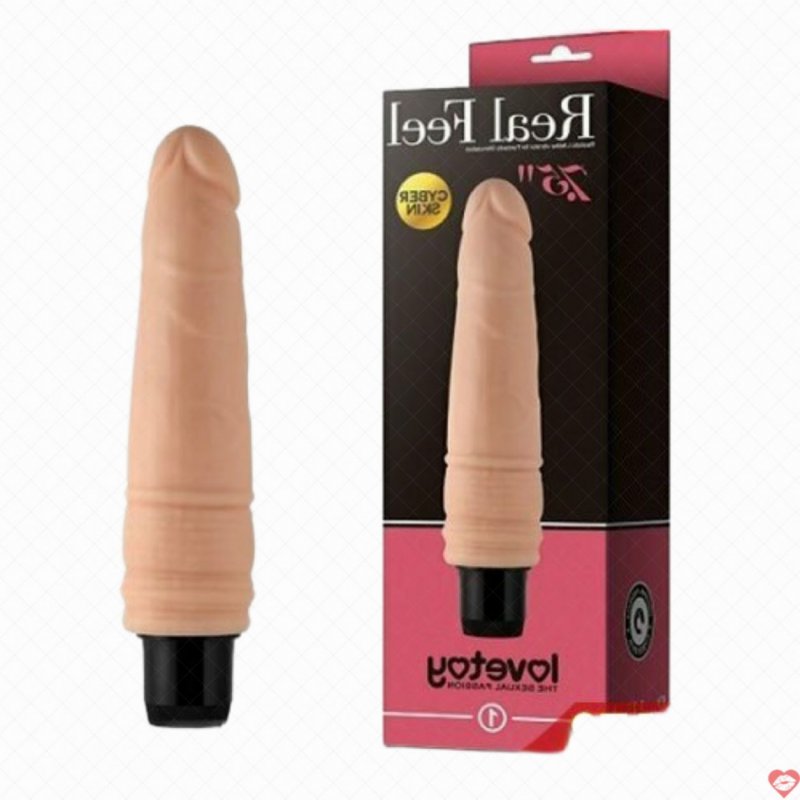 Dương Vật Giả Loại Thẳng Lovetoy Có Rung Như Thật - SHP173