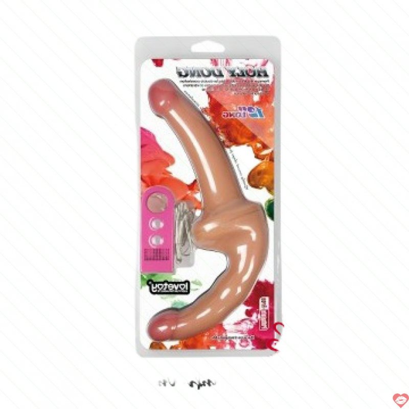 Dương vật 2 đầu siêu mềm có rung Lovetoy Holy Dong