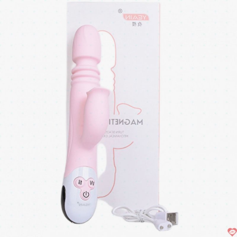 Dương vật rung thụt tự động Yeain silicon an toàn kích thích 
