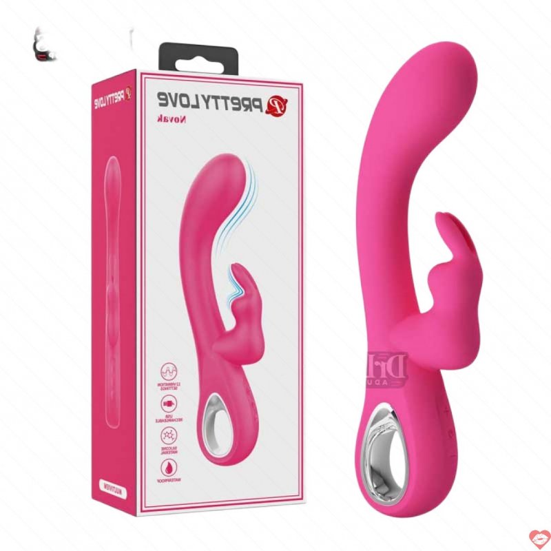 Máy Rung PrettyLove Navak Thỏ 12 Chế Độ Rung Mạnh, Chống Nước 