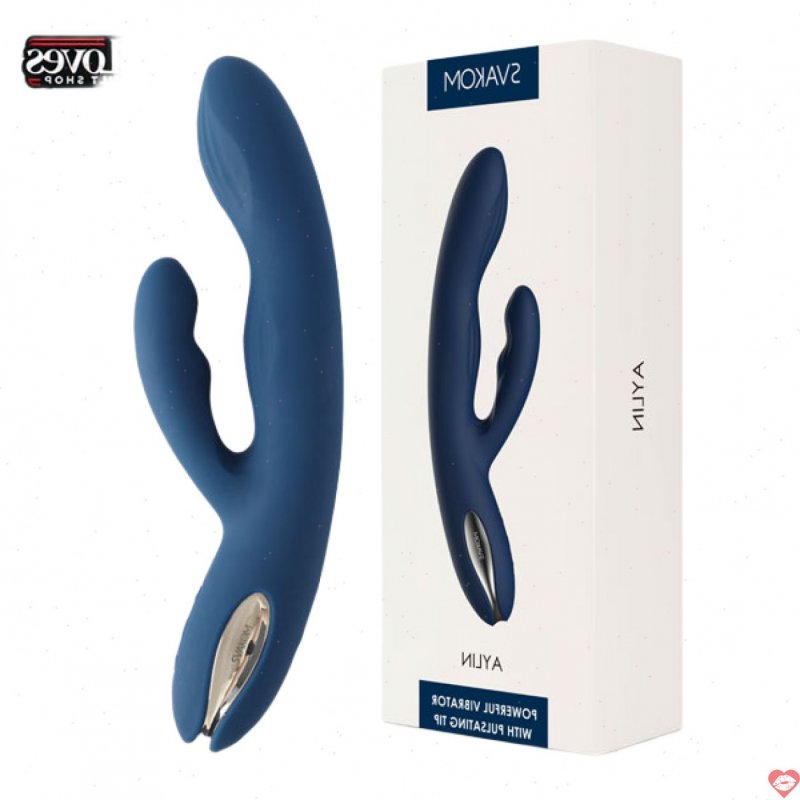 Dương vật giả Svakom AYLIN rung đa tần chống nước, kích thích mạnh 