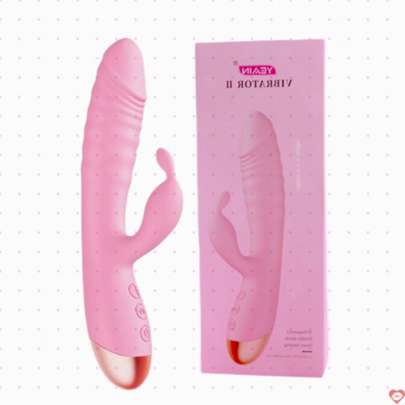 Dương vật giả rung thụt sưởi ấm Yeain Rabbit II – Silicon cao cấp tiện lợi 