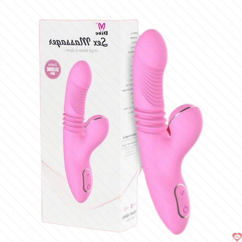 Dương vật giả Dibe Sexy Massager rung thụt ngoáy bú hút điểm G
