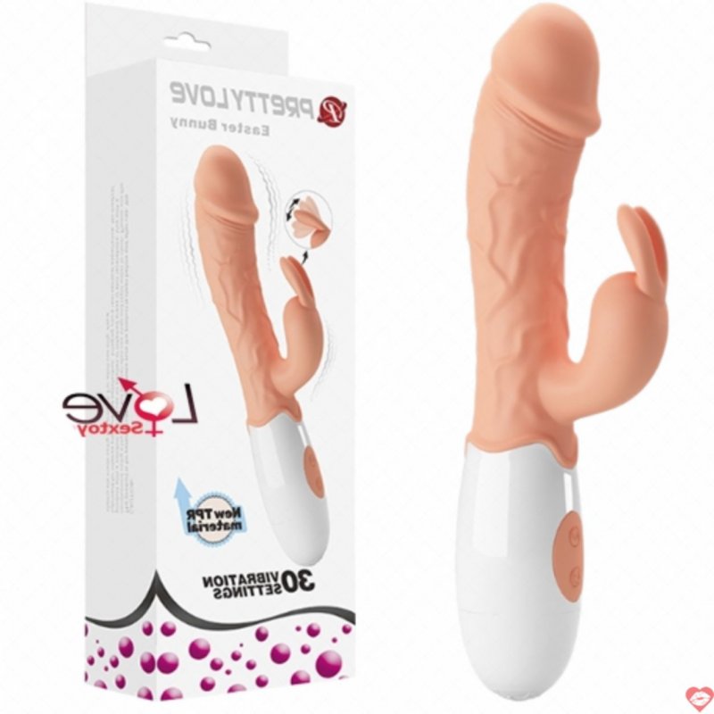 Dương vật giả Prettylove Easter Bunny 30 chế độ rung