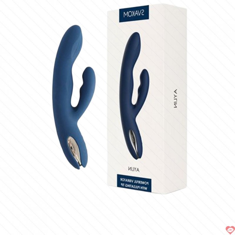 Svakom Alyn- Máy rung 2 đầu với gân bi nổi và sóng rung độc đáo