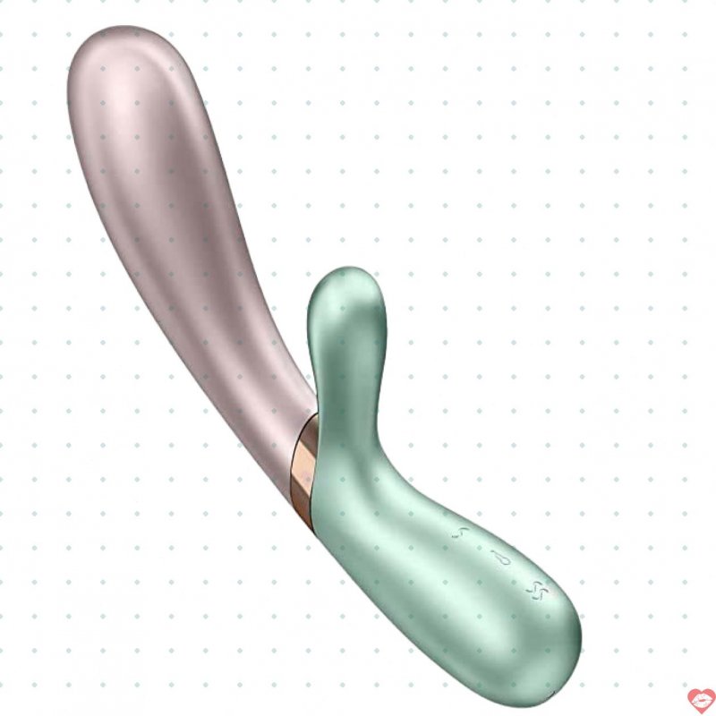 Dương vật giả USA Satisfyer – Hot Lover Warming Rabbit Vibrator with Bluetooth and App