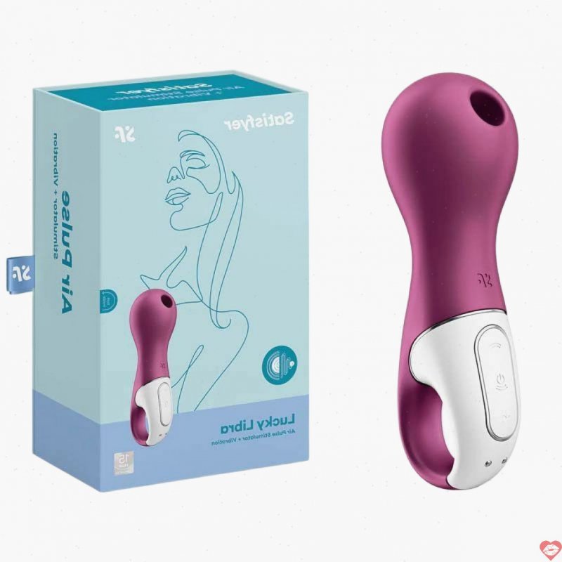 Sextoys máy rung hút 2in1 USA cao cấp Satisfyer – Lucky Libra Air Pulse Air Clitoral Stimulator