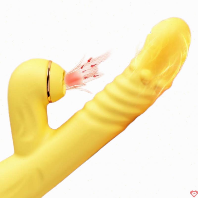 Dương vật giả Mizzzee Aiyue Xoay rung đính hạt phát nhiệt