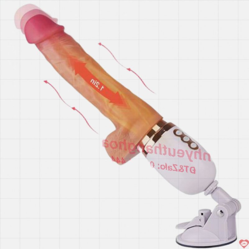Dương Vật Giả Đa Năng Đế Hít Rose Dream: Thụt-Rung-Phát nhiệt-Điều Khiển Từ Xa