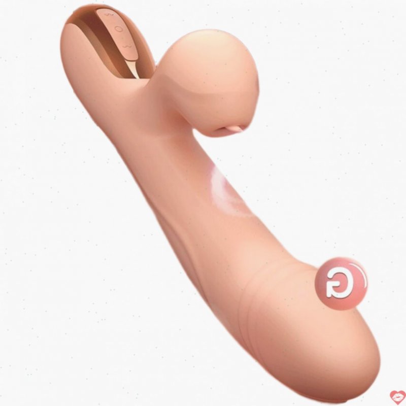 Dương Vật Giả Leten Dream Thrusting Vibrator Rung Thụt Siêu Mạnh Có Nhánh Mút Liếm